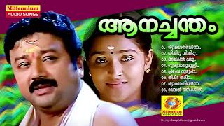 Aanachandam  Non Stop Movie Songs  S P Balasubrahmanyam  Nasnin  Jayaram  Remya Nambeeshan [upl. by Kaete326]