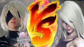 2B vs A2  Final Fantasy Brave Exvius  Unit Comparisons [upl. by Cybill814]