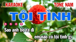 Karaoke Nhạc Sống Karaoke Tội Tình Nhạc Sống Tone Nam  Đà Lạt Organ [upl. by Pammy]