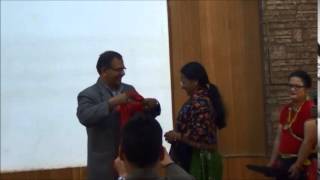 Felicitation to HELVETAS women staff [upl. by Ahsiemal]