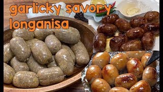 ILOCOS LONGANISA GARLICKY SAVORY STYLE RECIPE NEGOSYO [upl. by Assirahc]