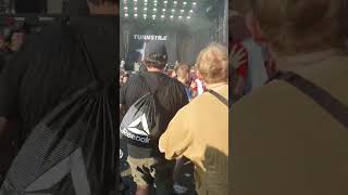 turnstile  holiday at Rock am Ring 2023 moshpit baby [upl. by Ahsuatal]