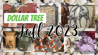 NEW DOLLAR TREE VLOGFALL DECOR 2023 LET’S GO SHOPPING🍂 [upl. by Torray586]