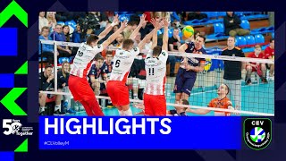 Asseco Resovia RZESZÓW vs ACH Volley LJUBLJANA  Match Highlights [upl. by Ehtyaf]