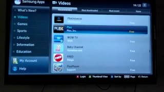 How to Install Plex App on Samsung TV Smart Hub [upl. by Ainot722]