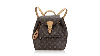 Louis Vuitton Monogram Montsouris PM NM [upl. by Netsrejk]