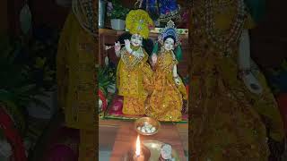 Radha Naam Mahima 🙏vrindavandham guruvani bhajan bhakti radhavallabhshriharivansh shortvideo [upl. by Allison]