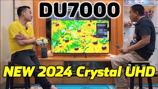 DU7000 SAMSUNG Crystal UHD 4K Smart TV 2024 [upl. by Artemisa]