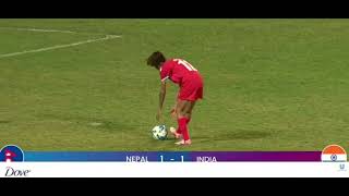 Nepal Vs India panelty shootout 42 Women Saaf championship indiavsnepal football panelty [upl. by Aser]