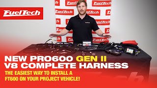 FuelTech NEW PRO600 GEN II V8 Complete Harness [upl. by Natale]