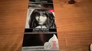 Dark Chocolate Brown John Frieda Precision Foam Colour Review [upl. by Fellows]