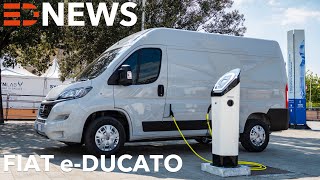 Fiat eDucato Elektro Lieferwagen Reisemobil Reichweite Leistung Preis Electric Drive News [upl. by Latsyrcal186]