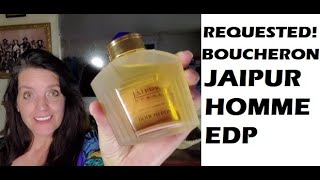 BOUCHERON  JAIPUR HOMME EDP Perfume Review 2020 REQUESTED [upl. by Llerihs788]