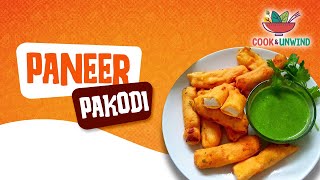 Paneer Pakoda recipe  Crispy Paneer Pakoda Recipe  Paneer Pakora recipe  Paneer Pakora [upl. by Enilorak]