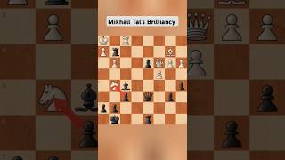 Mikhail Tals Brilliancy chess mikhailtal [upl. by Gaudet209]