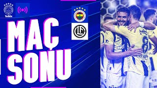 Fenerbahçe 21 Lugano  Dzeko Szymasnki [upl. by Takara]