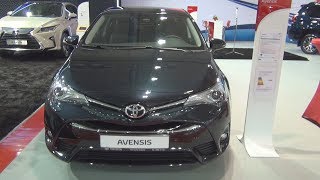 Toyota Avensis 20 Valvematic 152 hp CVT 2018 Exterior and Interior [upl. by Ymorej]