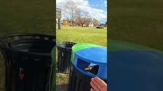 PROUD MOMENT FOR THE CITY OF CORNWALL RECYCLING ♻️ 💙 🥕 DOUBLE GARBAGE CANS organicwaste [upl. by Sirraj]