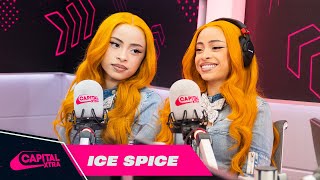 Ice Spice spills on Central Cee Did It First collab amp fave things about the UK 🇬🇧  Capital XTRA [upl. by Alletnahs499]