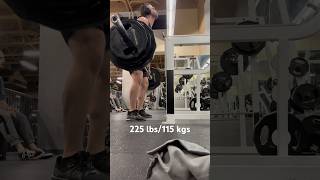 225 lb Deadlift  Power Through the Reps 💥 [upl. by Aidul966]