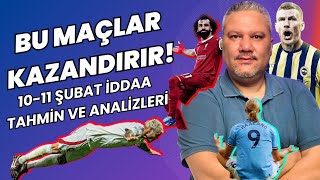 🏆 BU MAÇLAR KAZANDIRIR  1011 Şubat İddaa Tahminleri iddaabilir® [upl. by Lytsirk676]