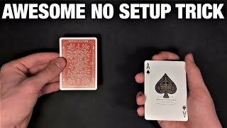 Perform This Super Sensational IMPROMPTU Card Trick All The Time [upl. by Terb752]