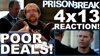 Prison Break 4x13 quotDeal or No Dealquot  Reaction [upl. by Aiceila]