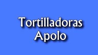 Quemador Apolo exclusivo para Máquinas Tortilladoras de otras marcas [upl. by Halda]