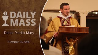 Catholic Daily Mass  Daily TV Mass  October 13 2024 [upl. by Dilan774]