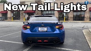 VLAND Sequential Tail Lights Install 2020 BRZ [upl. by Yanehc436]