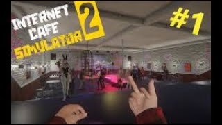 internet cafe simulator 2 BÖLÜM1 [upl. by Noryk]