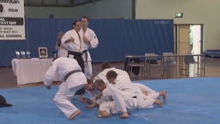 Aikido Yoshinkan Brisbane Dojo Mori Shihan 7th Dan 2012 合気道養神館 「塩田剛三渋川剛気 最後の内弟子」 森道治 師範 [upl. by Eelta108]