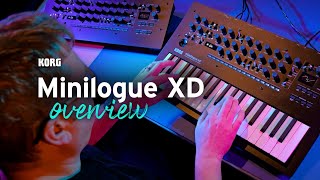 Explore the Korg Minilogue XD  overview [upl. by Hseyaj]