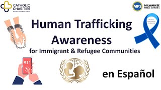 Human Trafficking Awareness for Immigrants and Refugees en Español [upl. by Adamina]