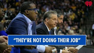 NIL Sponsor says Kentucky basketball staff quotnot doing their job anywhere near the Gold Standardquot [upl. by Ennalorac]