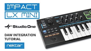 Nektar LX Mini Tutorial  Studio One DAW Integration [upl. by Aeneas]