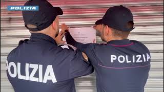 IL BLITZ DELLA POLIZIA IN UN BAR DI VIA ANZANI TANTE LE IRREGOLARITA RISCONTRATE LICENZA REVOCATA [upl. by Adaline]