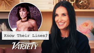 Demi Moore REACTS To Margaret Qualley Calling Her ‘Fing Awesome’ [upl. by Atteselrahc]