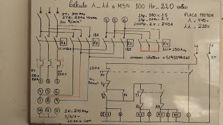 Cálculo fácil YYY motor 100 HP 220 voltios [upl. by Hakim]