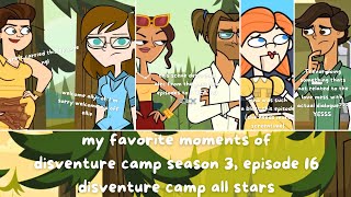 my favorite moments of disventure camp season 3 episode 16  disventure camp all stars [upl. by Keffer951]