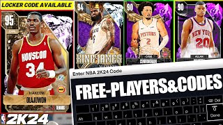 Hurry and Use the New Exclusive Locker Codes for Guaranteed Free Players and More NBA 2K24 MyTeam [upl. by Nagiam420]