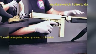 Restore rusty thompson submachine gun restoration [upl. by Sophronia]