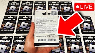 Free Robux Live 🔴 0 Views Everyone Live FREE ROBUX GIVEAWAY [upl. by Yanarp899]