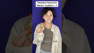 Timothee Chalamet’s Unreleased “Wonka” Audition 😳 [upl. by Herzig536]