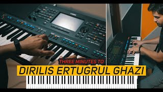 Three Minutes To DIRILIS ERTUGRUL GHAZI  PIANO COVER Mansoor Qureshi MAANi [upl. by Theresina81]