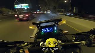 CB500X 2019 Acceleration 0140 [upl. by Mehitable53]