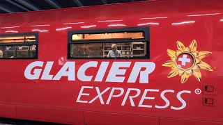 The Glacier Express in Switzerland [upl. by Verlee]