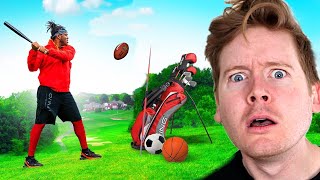 SIDEMEN ALL SPORTS GOLF BATTLE REACTION [upl. by Lecram]