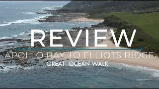 Review Apollo Bay to Elliots Ridge Hike 1st Leg  Great Ocean Walk [upl. by Arde]