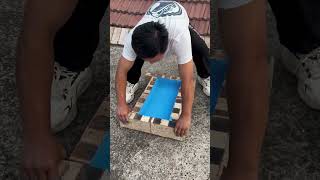 P 25 Red brick simulates roof leakage This material can easily solve the problem shortsfeedviral [upl. by Nyliuqcaj]